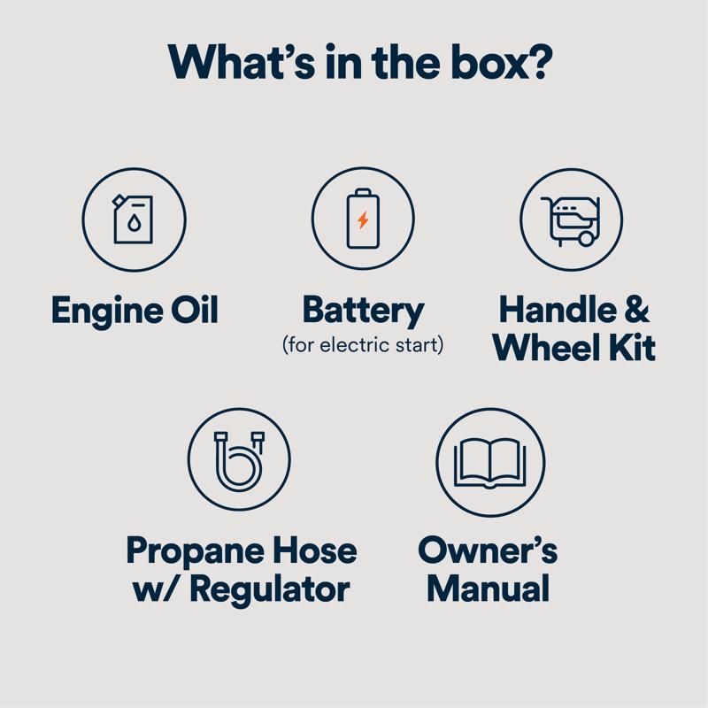 Generac 9500 W Gas/NG/LP Portable Generator