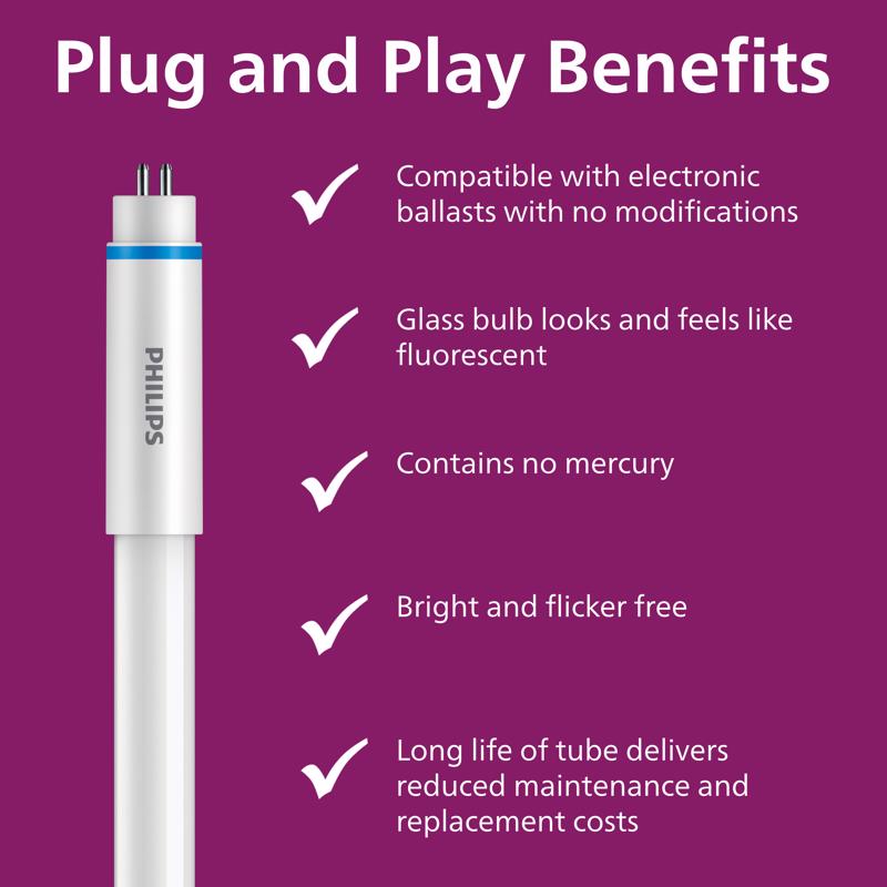 Philips LED Multi-CCT 46 in. G5 T5 Linear 54 Watt Equivalence