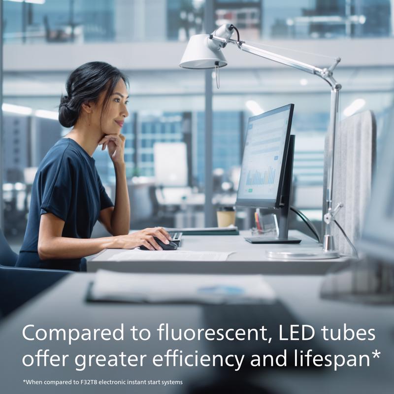 Philips LED Cool White 96 in. G5 T8 Linear 60 Watt Equivalence 2 pk