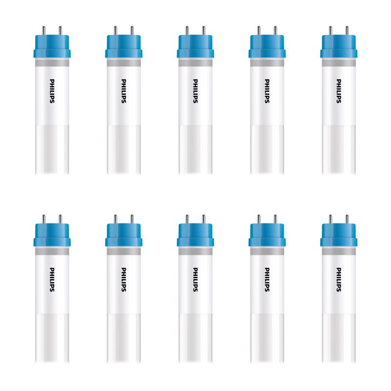 Philips LED Multi-CCT 48 in. G13 T8 Linear 32 Watt Equivalence 10 pk