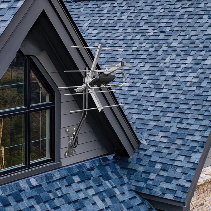 Monster Just Hook It Up Indoor and Outdoor HDTV/UHF/VHF Rooftop/Attic Antenna