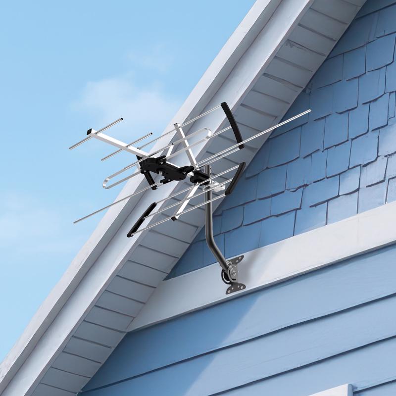 Monster Just Hook It Up Indoor and Outdoor HDTV/UHF/VHF Rooftop/Attic Antenna