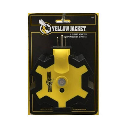 Yellow Jacket Grounded 5 outlets Outlet Adapter