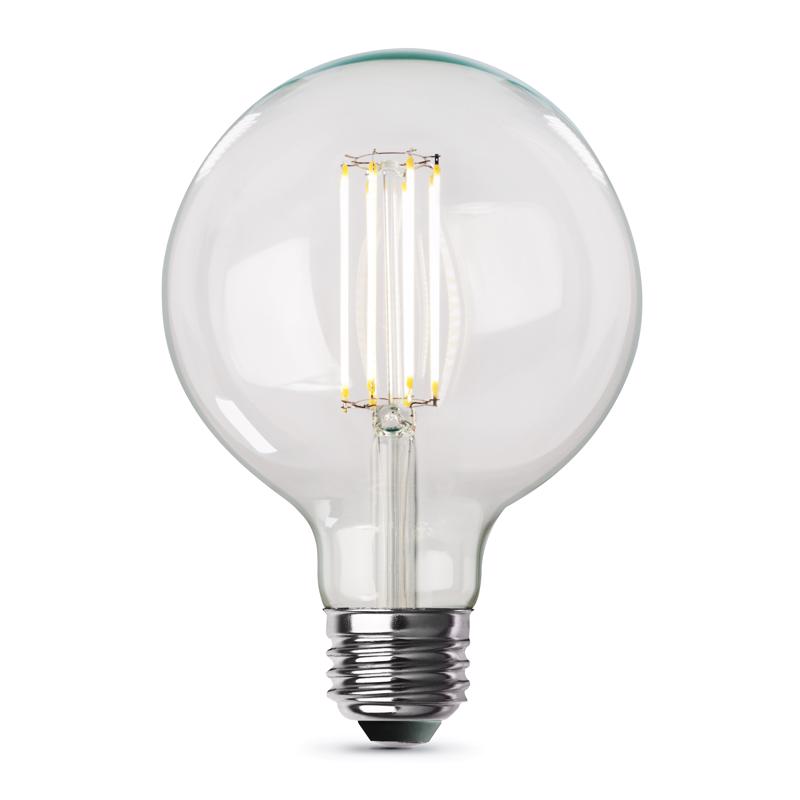 Feit G40 E26 (Medium) Filament LED Bulb Soft White 100 Watt Equivalence
