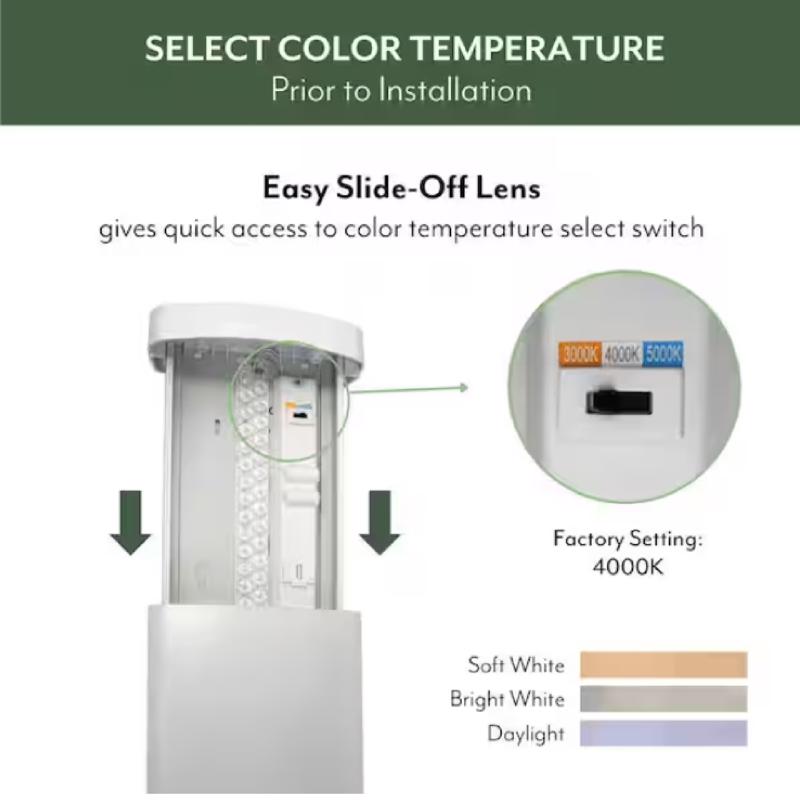 ETI 100 W 46 in. LED Wraparound Light Fixture