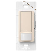 Lutron Maestro 5 amps Single Pole or 3-way Push Button Dimmer Switch Light Almond