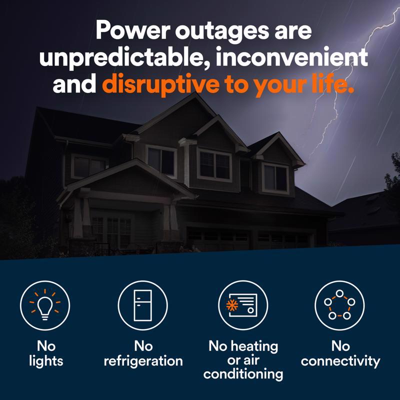 Generac 24000 kW Home Standby Generator Includes 200 amp ats