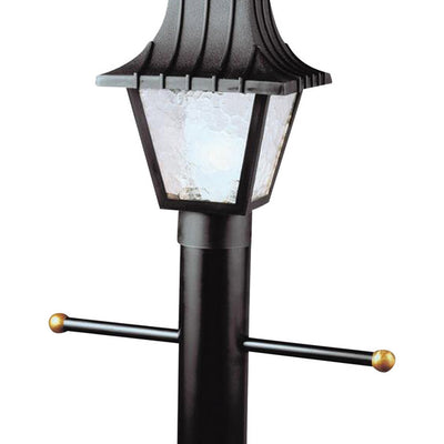 Westinghouse Matte Black Switch Incandescent Lantern Fixture