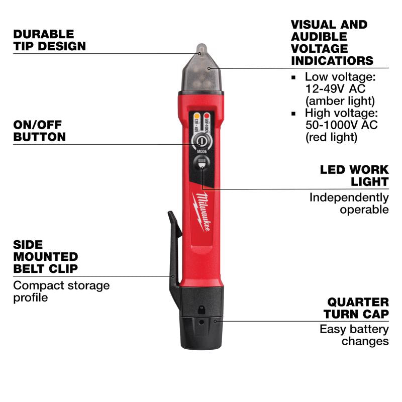 Milwaukee Dual Range Voltage Tester