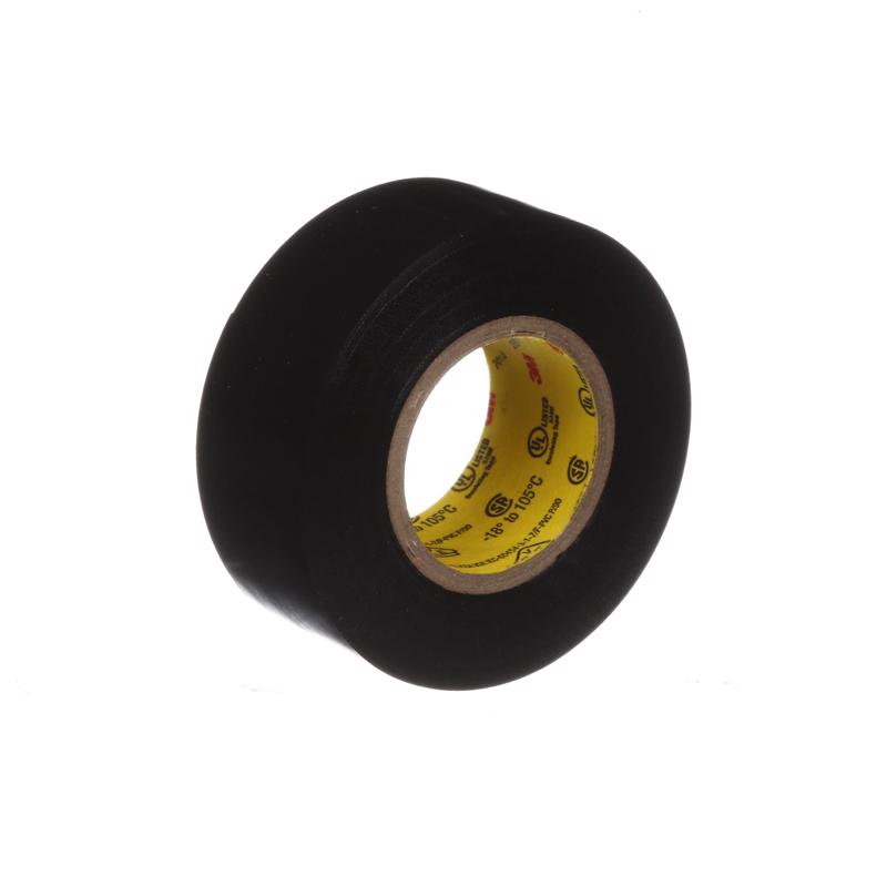 Scotch 0.75 in. W X 25 ft. L Black Vinyl Electrical Tape