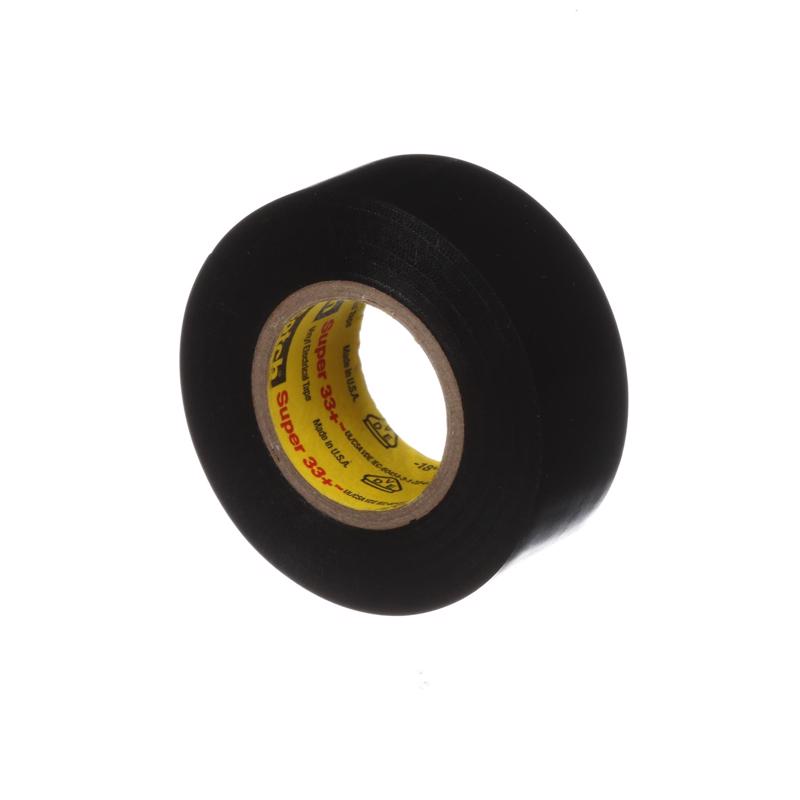 Scotch 0.75 in. W X 25 ft. L Black Vinyl Electrical Tape