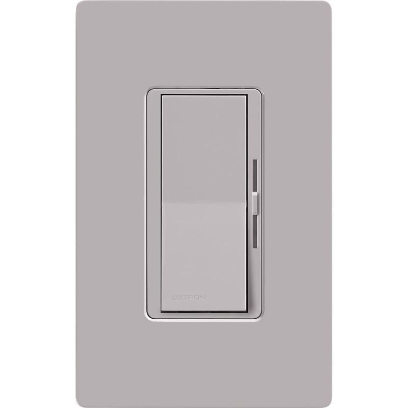 Lutron Diva Gray 150 W 3-Way Dimmer Switch