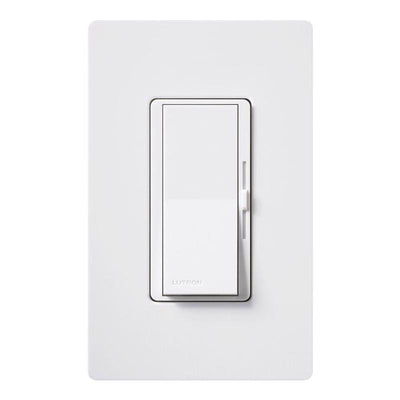 Lutron Diva White 450 W 3-Way Smart-Enabled Dimmer Switch