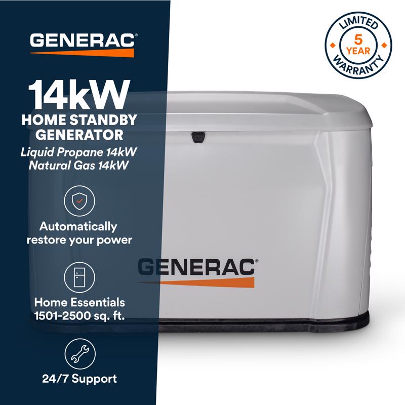 Generac 14 kW Home Standby Generator