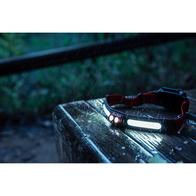 NEBO 600 lm Black LED Rechargeable Head Lamp