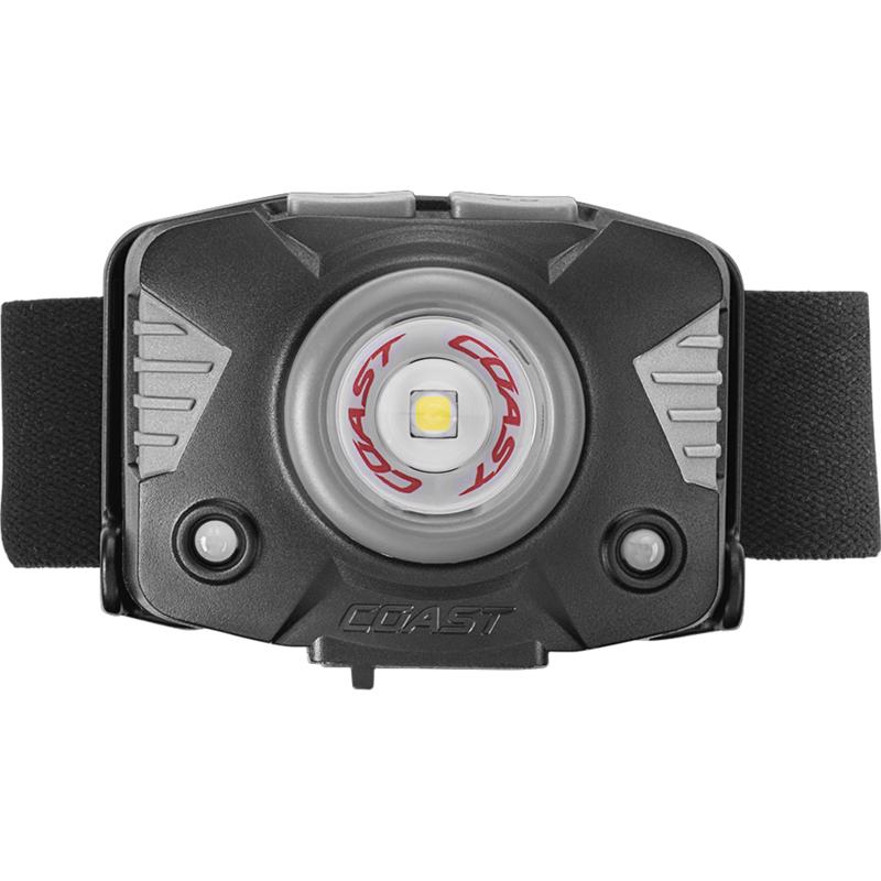 Coast 700 lm Black/Gray LED Rechargeable Head Lamp