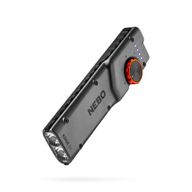 NEBO 2000 lm Gray LED Rechargeable Pocket Light
