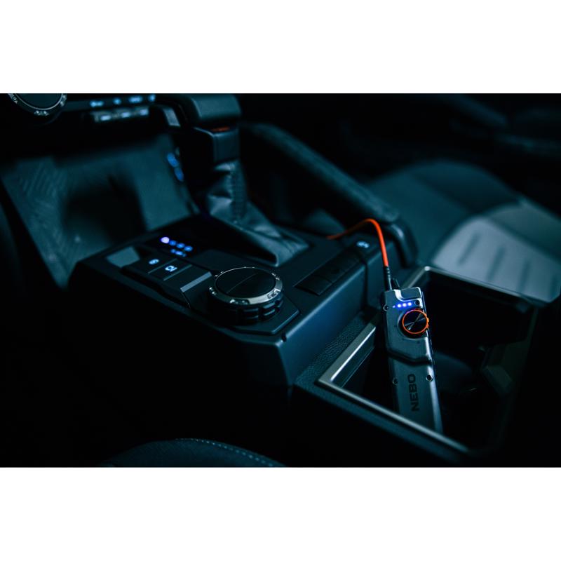 NEBO 2000 lm Gray LED Rechargeable Pocket Light