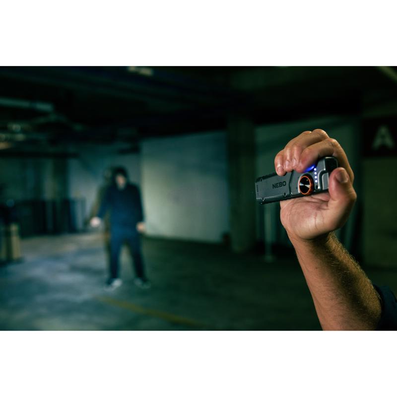 NEBO 2000 lm Gray LED Rechargeable Pocket Light