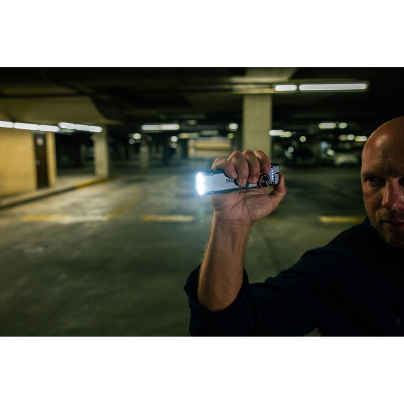 NEBO 2000 lm Gray LED Rechargeable Pocket Light