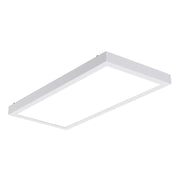 Metalux 2.5 in. H X 12 in. W X 24 in. L White LED Ceiling Light