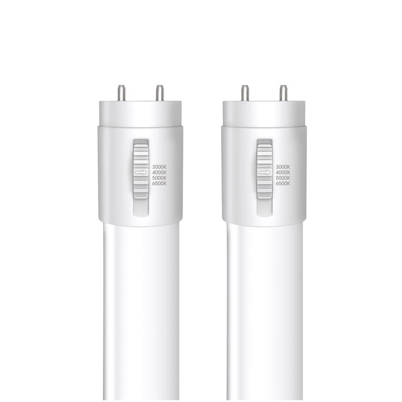Feit Electric Linear Adjustable White 48 in. Bi-Pin T8 LED Tube 32 Watt Equivalence 2 pk