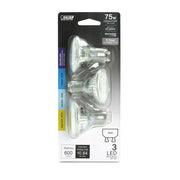 Feit Electric MR16 GU10 LED Bulb Adjustable White 75 Watt Equivalence