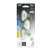Feit Electric MR16 GU5.3 LED Bulb Adjustable White 20 Watt Equivalence