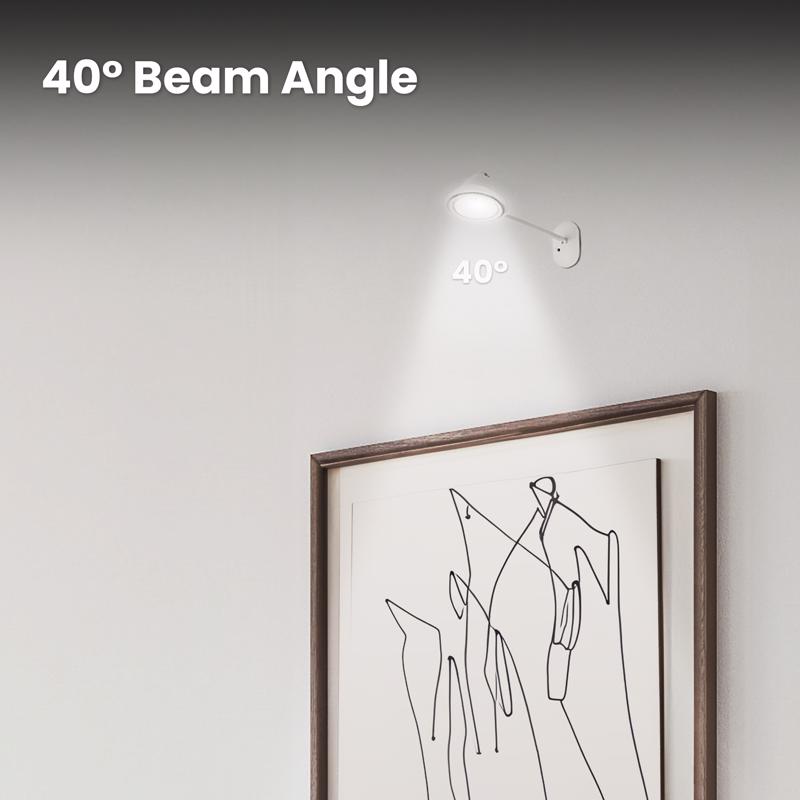 Feit Electric MR16 GU5.3 LED Bulb Adjustable White 20 Watt Equivalence