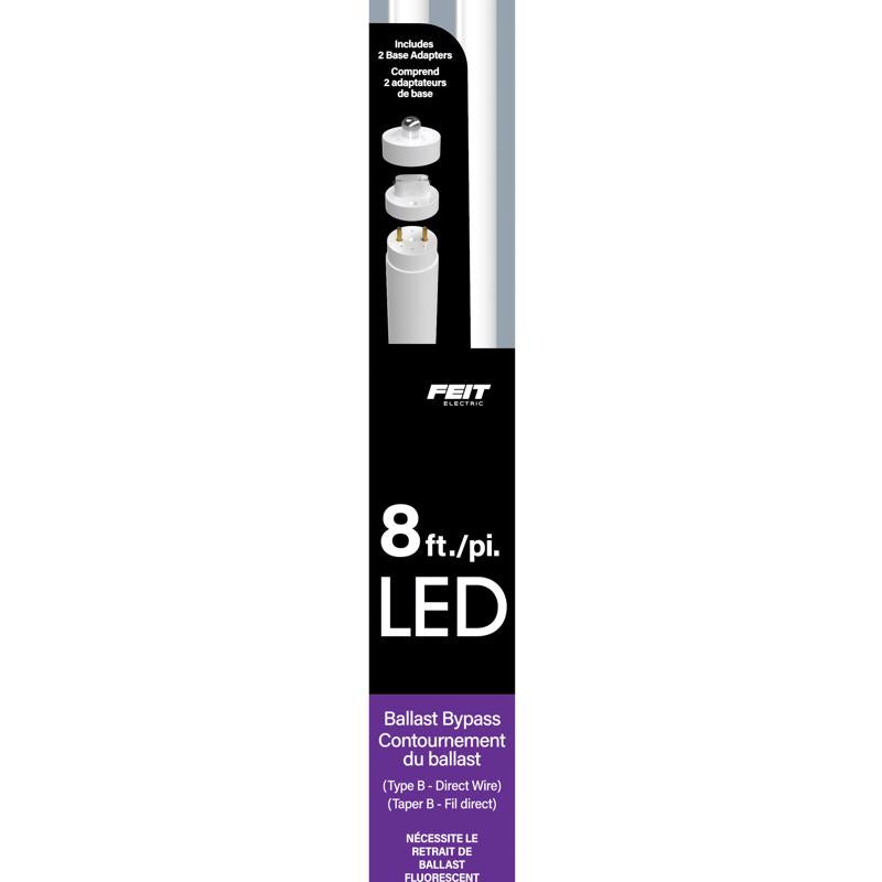 Feit Linear Daylight 96 in. G13 T8 LED Tube Light 110 Watt Equivalence 2 pk