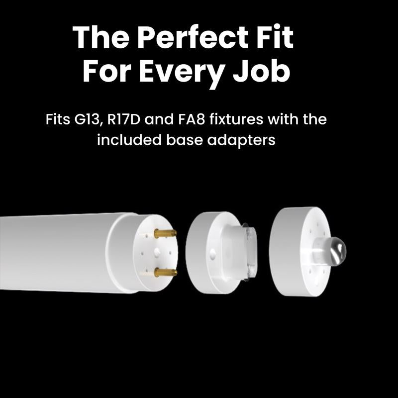 Feit Linear Daylight 96 in. G13 T8 LED Tube Light 110 Watt Equivalence 2 pk
