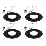 Halo Matte Black/White Recessed Downlight