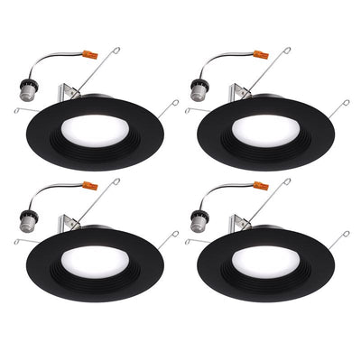 Halo Matte Black/White Recessed Downlight