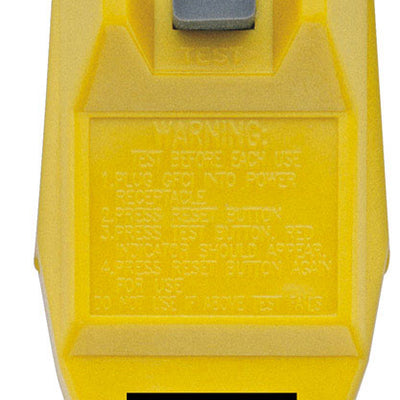 Coleman Cable TRC Commercial, Light Industrial, Residential Thermoplastic GFCI Plug 5-15P 12-18 AWG