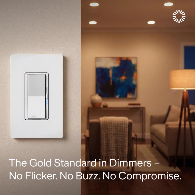 Lutron 150 W Rocker Dimmer Switch