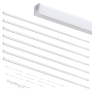Armacost Lighting 44 in. L White Plug-In LED Strip Tape Light Kit 4 pk