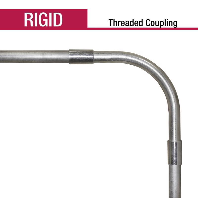Sigma Electric ProConnex 3/4 in. D Zinc-Plated Steel Conduit Coupling For Rigid/IMC