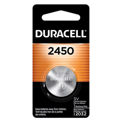 Duracell Lithium Coin 2450 3 V 600 mAh Medical Battery