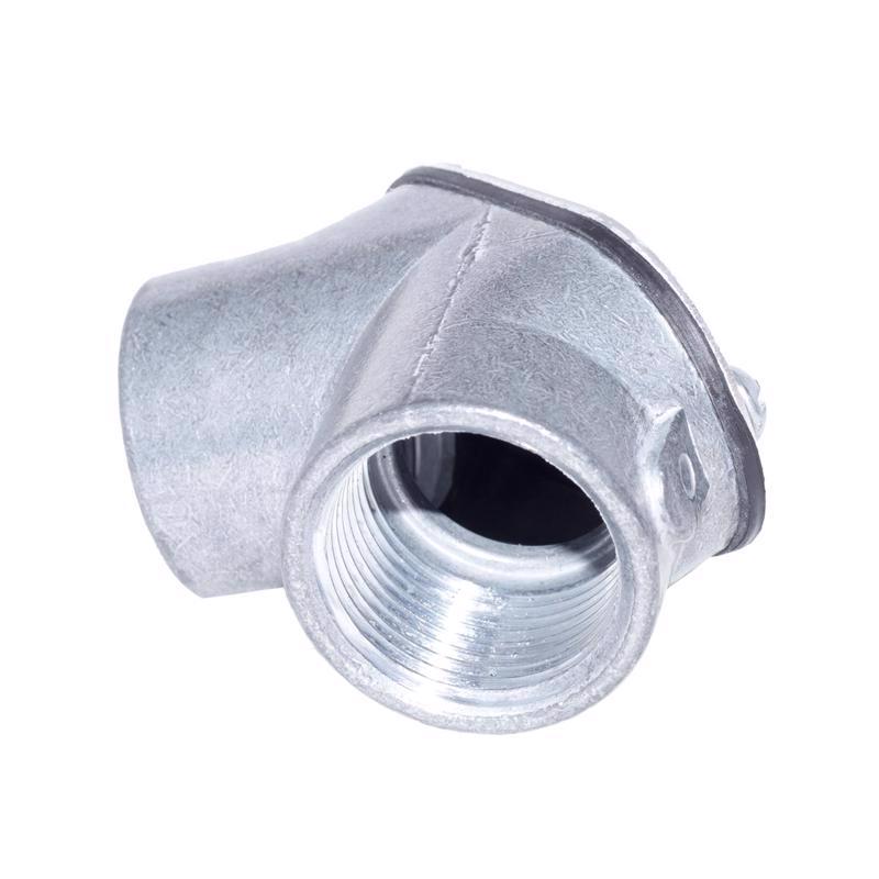 Sigma Electric ProConnex 1/2 in. D Die-Cast Zinc Pull Elbow For Rigid/IMC