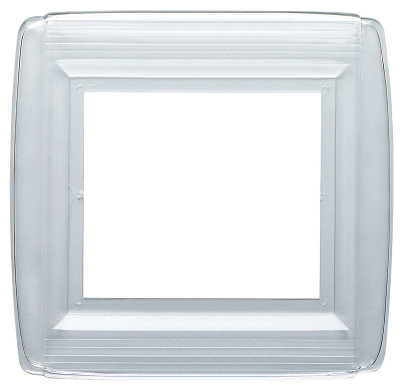 Westinghouse Clear 2 gang Plastic Wall Plate Shield