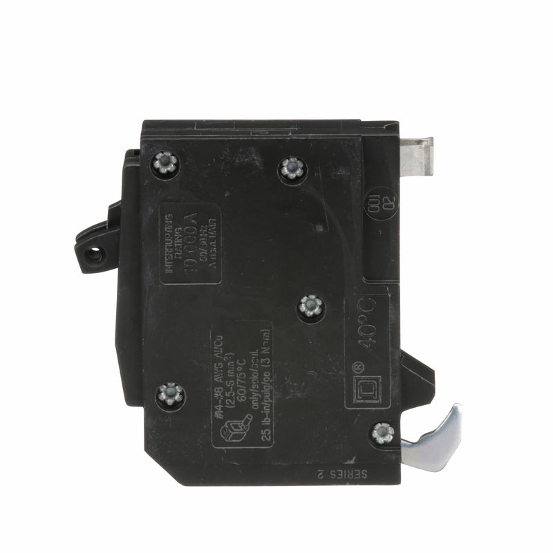 Square D 20/20 amps Tandem Single Pole Circuit Breaker