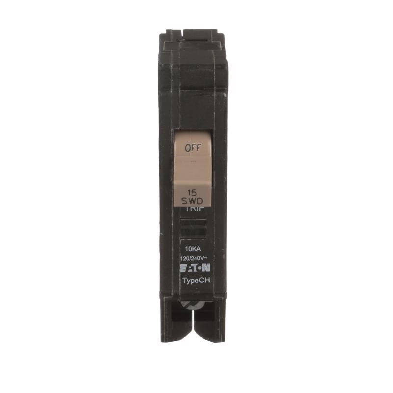 Eaton 15 amps Plug In Single Pole Circuit Breaker