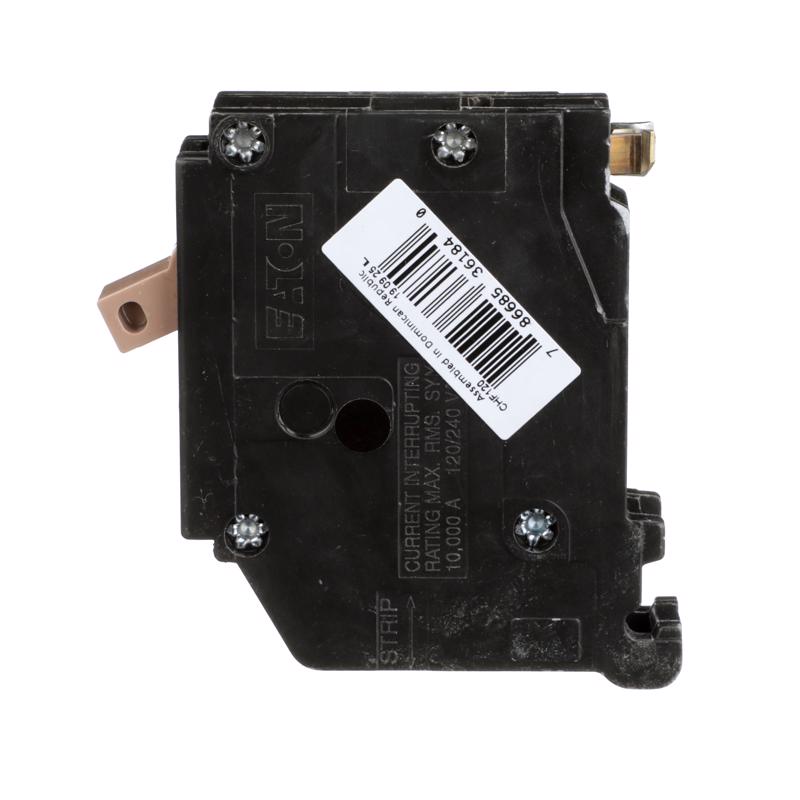 Eaton 20 amps Plug In Single Pole Circuit Breaker
