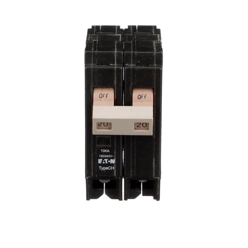 Eaton 20 amps Plug In 2-Pole Circuit Breaker