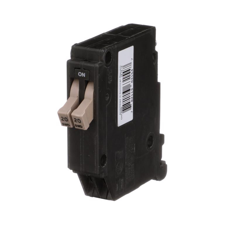 Eaton 20/20 amps Tandem 2-Pole Circuit Breaker