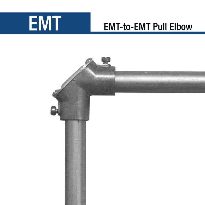 Sigma Electric ProConnex 3/4 in. D Die-Cast Zinc Pull Elbow For EMT
