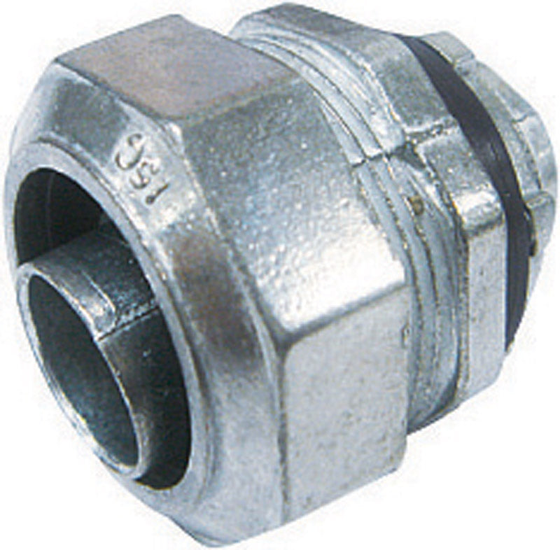 Sigma Electric ProConnex 1/2 in. D Die-Cast Zinc Straight Connector For Liquid Tight