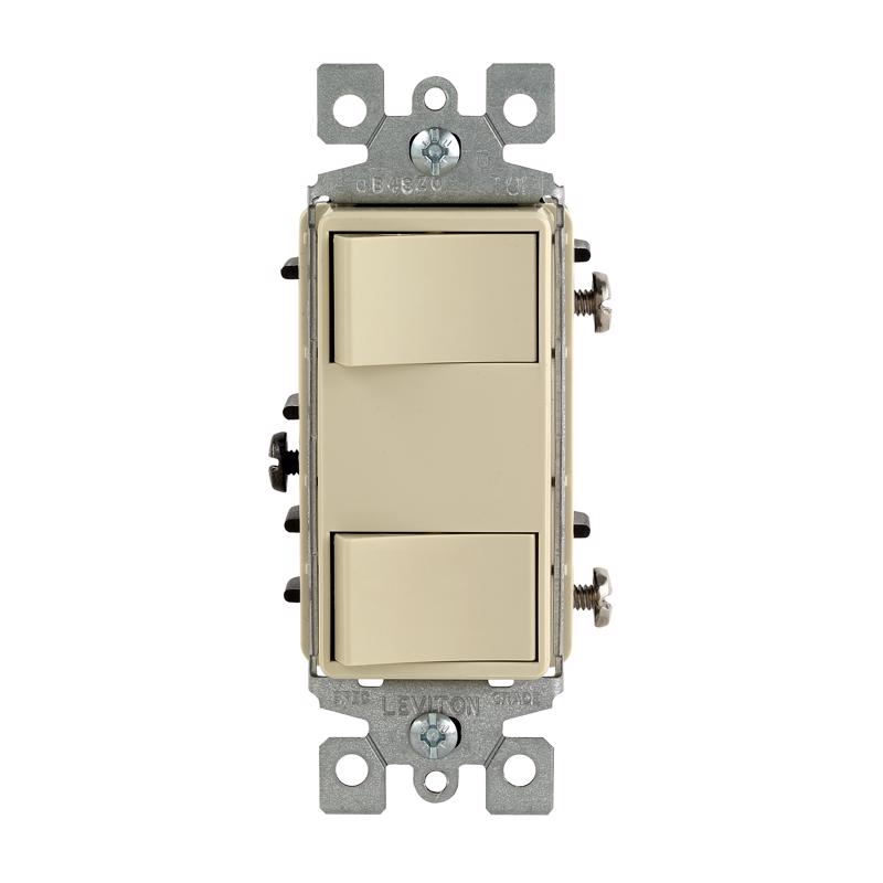 Leviton Decora 15 amps Rocker Switch Ivory