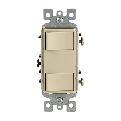 Leviton Decora 15 amps Rocker Switch Ivory