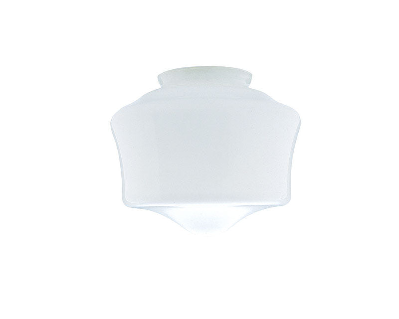 Westinghouse Schoolhouse White Glass Lamp Shade